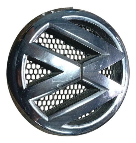 Emblema Grade Dianteira Volkswagen Amarok 2010 A 2015 Cinza - Imagem 2