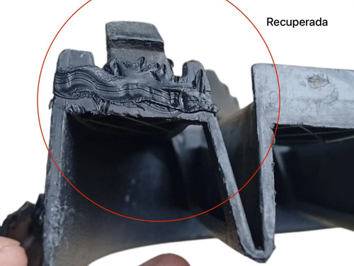 Moldura Farol De Milha Lado Esquerdo Volkswagen Polo 12 A 15 Preto Esquerdo - Imagem 4