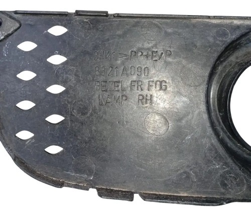 Moldura De Milha Lado Direito Mitsubishi Lancer 2012 A 2015 Preto Direito - Imagem 4