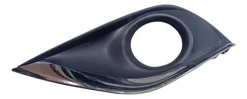 Moldura Farol Milha Nissan Versa Lado Esquerdo 2015 A 2019 Preto Esquerdo - Imagem 2