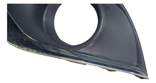 Moldura Farol Milha Nissan Versa Lado Esquerdo 2015 A 2019 Preto Esquerdo - Imagem 3