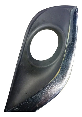 Moldura Farol Milha Nissan Versa Lado Esquerdo 2015 A 2019 Preto Esquerdo - Imagem 5