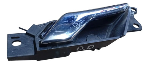 Maçaneta Interna Cromada Diant Dir Chevrolet Captiva 08 A 12 Dianteira - Imagem 2