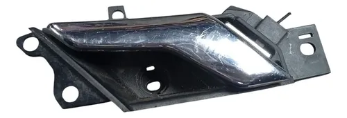 Maçaneta Interna Cromada Diant Esq Chevrolet Captiva 08 A 12 Preto Traseira - Imagem 1