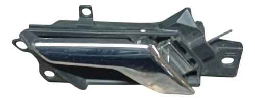 Maçaneta Interna Cromada Diant Esq Chevrolet Captiva 08 A 12 Preto Traseira - Imagem 5
