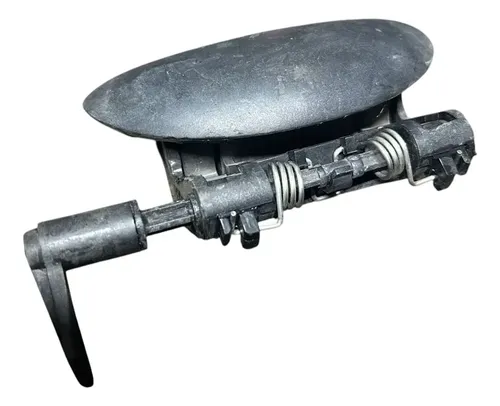 Maçaneta Externa Dianteira Direita Peugeot 207 1999 A 2008 Preto Dianteira