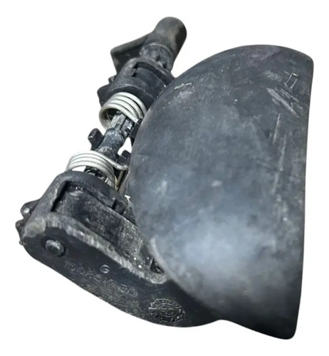Maçaneta Externa Dianteira Direita Peugeot 207 1999 A 2008 Preto Dianteira - Imagem 3