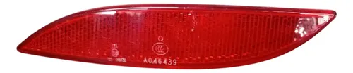 Refletor Olho De Gato Esquerdo Renault Fluence 12 A 16 Vermelho