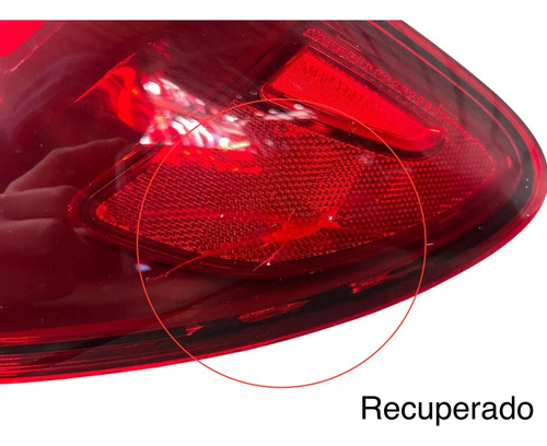 Lanterna Traseira Direita Mercedes B200 2013 A 2016 Direito/passageiro Vermelho - Imagem 2