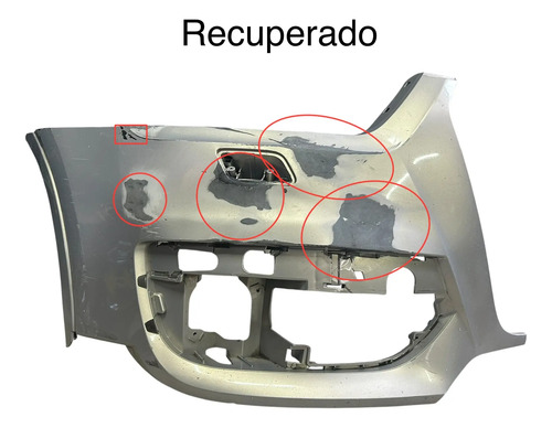 Parachoque Dianteiro Audi Q3 2012 A 2015 Lado Direito Cinza - Imagem 2