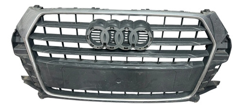 Grade Frontal Parachoque Audi Q3 2016 A 2019 Original Preto - Imagem 4