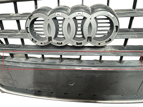 Grade Frontal Parachoque Audi Q3 2016 A 2019 Original Preto - Imagem 5