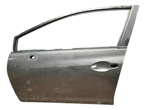 Porta Honda Civic G9 2012 A 2016 Dianteira Esquerda Dianteira Esquerdo Prateado - Imagem 2