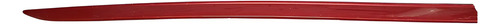 Friso Para Porta Volkswagen Nivus 2021 A 2023 Dianteiro Esq Vermelho