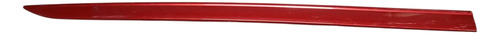 Friso Para Porta Volkswagen Nivus 2021 A 2023 Dianteiro Esq Vermelho - Imagem 2