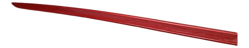 Friso Para Porta Volkswagen Nivus 2021 A 2023 Dianteiro Esq Vermelho - Imagem 4
