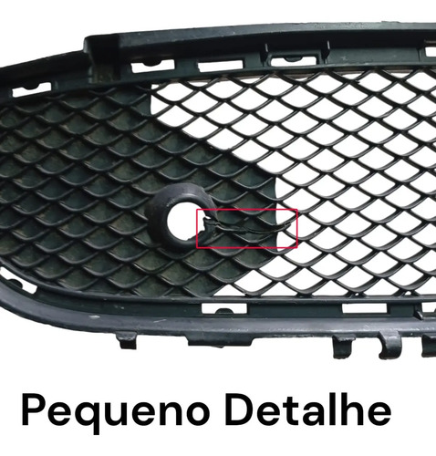 Grade Inferior Parachoque Mercedes Gla 200 2013 A 2016 Preto Normal - Imagem 4