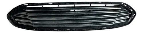 Grade De Parachoque Ford Fusion 2013 A 2016 Preto Cromado - Imagem 2