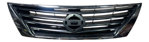 Grade De Parachoque Nissan Versa 2012 A 2016 Preto Brilhante - Imagem 2