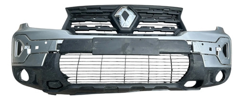 Parachoque Renault Oroch 2022 A 2025 Cinza - Imagem 2