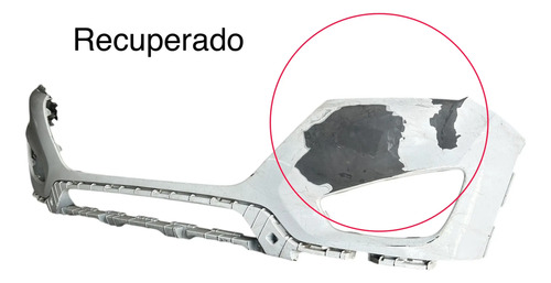 Parachoque Hyundai Hb20x 2013 2014 2015 Branco - Imagem 3