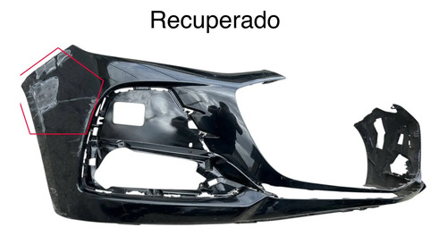 Parachoque Chevrolet Cruze Rs Hatch 2022 A 2025 Preto - Imagem 6