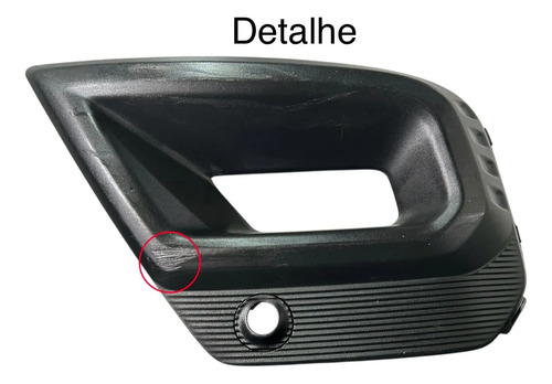 Moldura De Milha Jeep Renegade 2021 A 2025 Lado Esquerdo Pr Preto Esquerdo - Imagem 7
