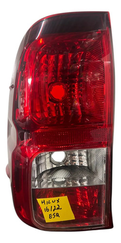 Lanterna Traseira Toyota Hilux 2016 A 2024 Lado Esquerdo Es Esquerdo/motorista Vermelho