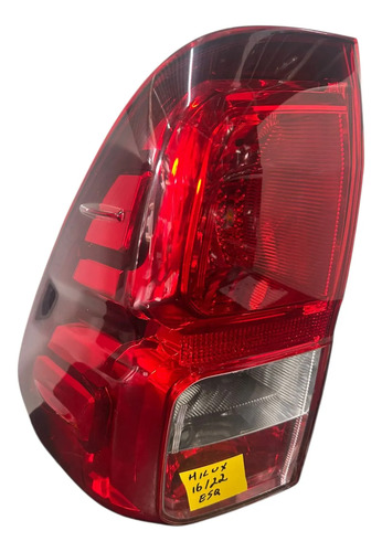 Lanterna Traseira Toyota Hilux 2016 A 2024 Lado Esquerdo Es Esquerdo/motorista Vermelho - Imagem 3