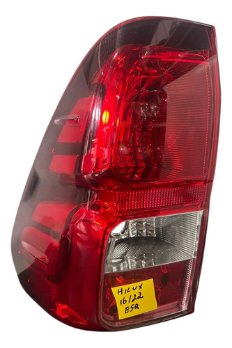 Lanterna Traseira Toyota Hilux 2016 A 2024 Lado Esquerdo Es Esquerdo/motorista Vermelho - Imagem 4