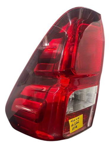 Lanterna Traseira Toyota Hilux 2016 A 2024 Lado Esquerdo Es Esquerdo/motorista Vermelho - Imagem 6