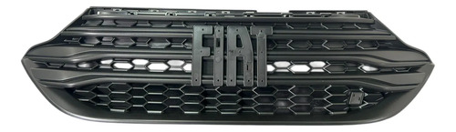 Grade De Parachoque Fiat Strada 2021 A 2023 Preto Brilhante Preto Brilhante