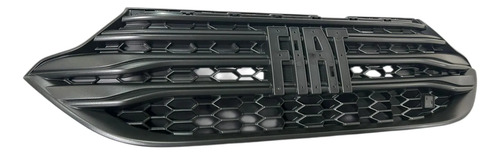 Grade De Parachoque Fiat Strada 2021 A 2023 Preto Brilhante Preto Brilhante - Imagem 3