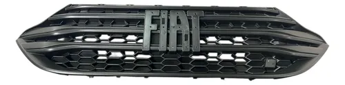 Grade De Parachoque Fiat Strada 2021 A 2023 Preto Brilhante Preto Brilhante - Imagem 5