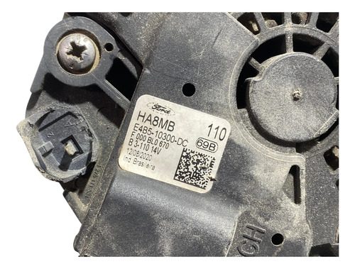Alternador Ford Ka 1.0 3cc 2015 A 2019 - Imagem 7