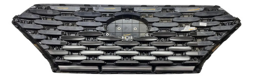 Grade Superior Frontal Hyundai Creta 2022 A 2024 Preto Fosco Preto Fosco - Imagem 4
