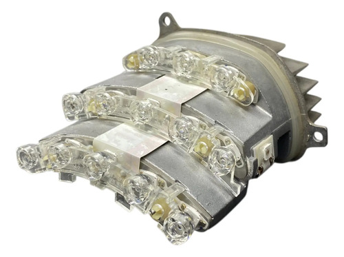 Módulo Reator Luz Pisca Led Bmw Direito 2008 A 2012 Prateado Prateado - Imagem 2