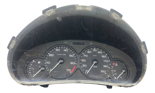 Painel De Instrumentos Peugeot 206 2001 Original 9643401280 Preto