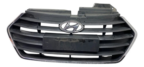 Grade Parachoque Dianteira Hyundai Hb20 2016 2018 Original Preto N-a - Imagem 1