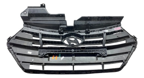 Grade Parachoque Dianteira Hyundai Hb20 2016 2018 Original Preto N-a - Imagem 3