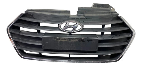 Grade Parachoque Dianteira Hyundai Hb20 2016 2018 Original Preto N-a - Imagem 9