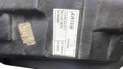 Farol Direito Mascara Negra Hyundai Hb20 2013 2019 Original - Imagem 9