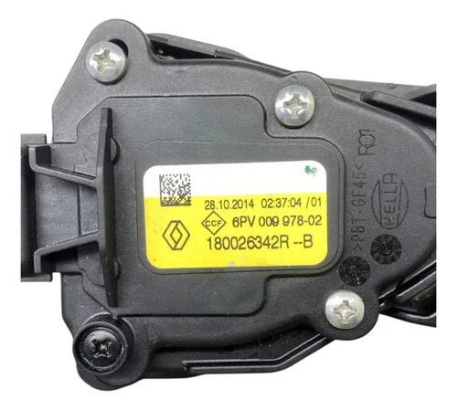 Pedal Acelerador Renault Sandero Logan Duster 2014 2016 Oem - Imagem 10