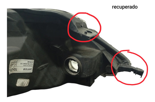 Farol Esquerdo Toyota Etios 2013 2019 Original Esquerdo/motorista - Imagem 3