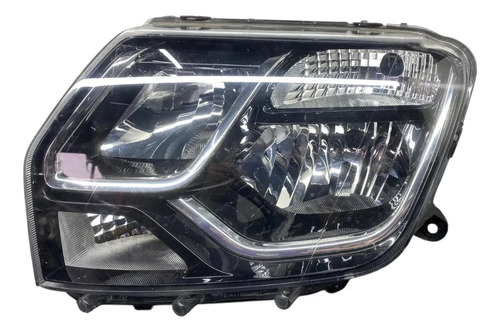 Farol Dianteiro Esquerdo Duster 2016 2018 Mascara Negra Esquerdo/motorista - Imagem 4