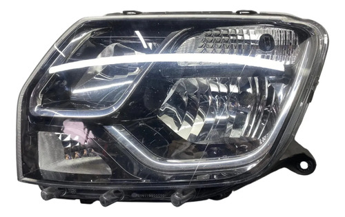 Farol Dianteiro Esquerdo Duster 2016 2018 Mascara Negra Esquerdo/motorista - Imagem 5