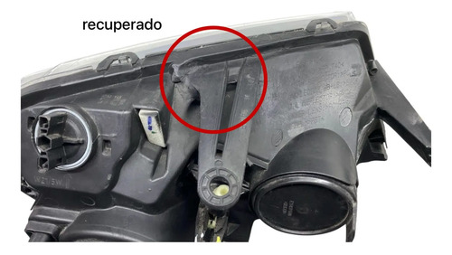 Farol Dianteiro Esquerdo Duster 2016 2018 Mascara Negra Esquerdo/motorista - Imagem 9