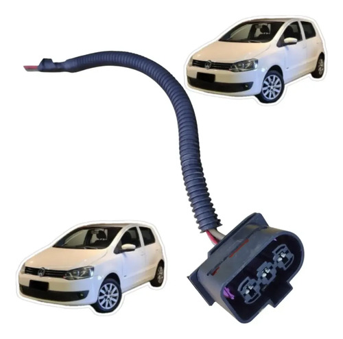 Conector Chicote Sonda Lambda Vw Gol Fox Saveiro Ea111 G5 G6