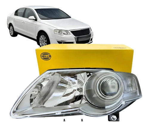 Farol Dianteiro Do  Passat 2005 A 2010 Lado Direito Original