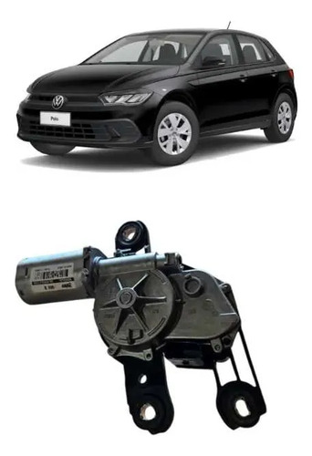 Motor Limpador Vidro Polo Track T- Cross 6ea955711a Traseiro - Imagem 3